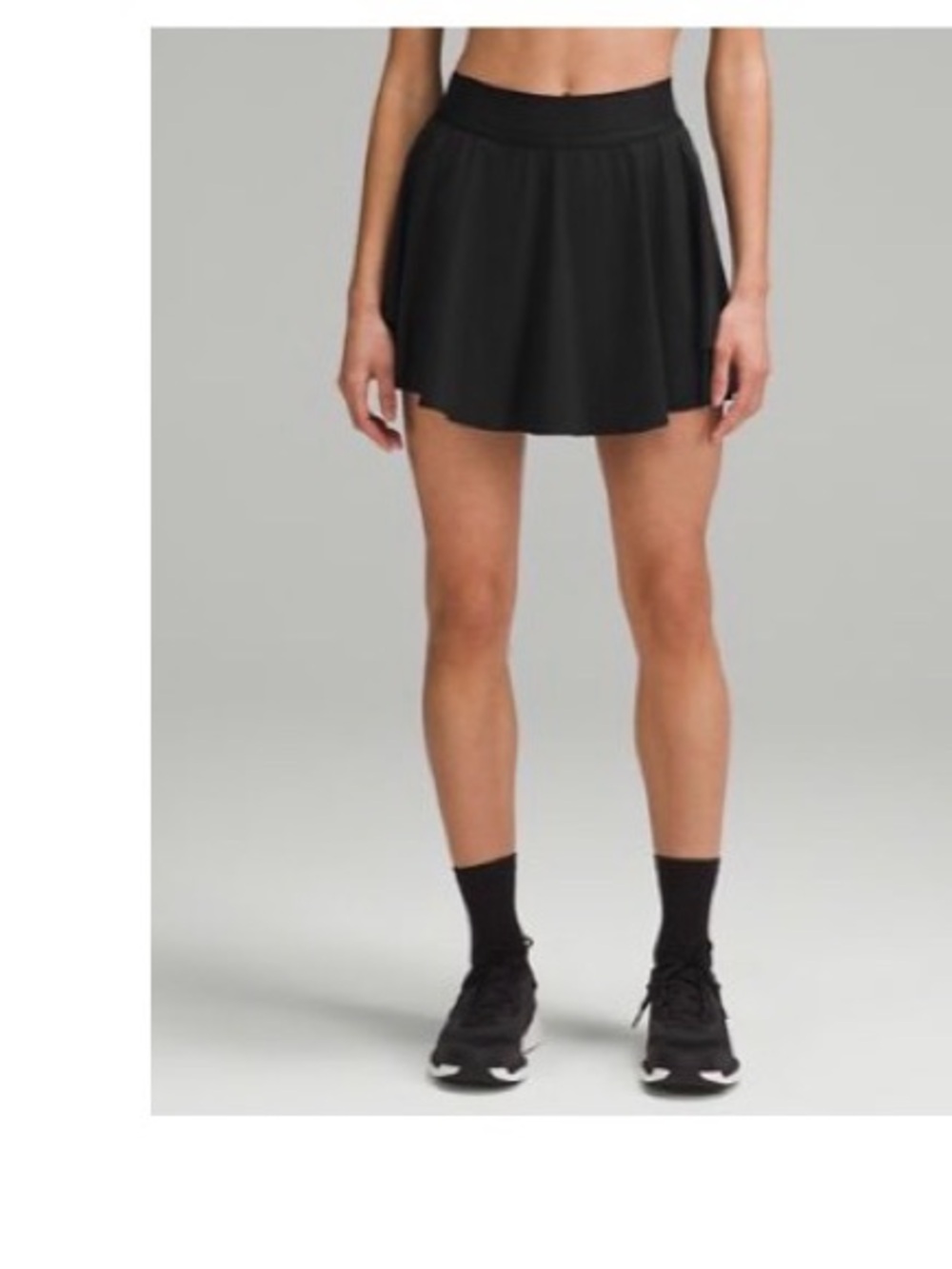 Lululemon Court Rival High Rise Skirt Size 8 Long